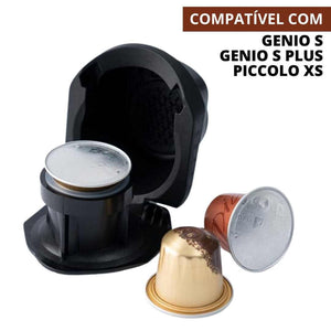 Adaptador de Cápsulas Nespresso para Máquinas Dolce Gusto Genio S e Genio S Plus