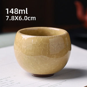 Copo de Cerâmica Craquelado - 80ml ou 148ml